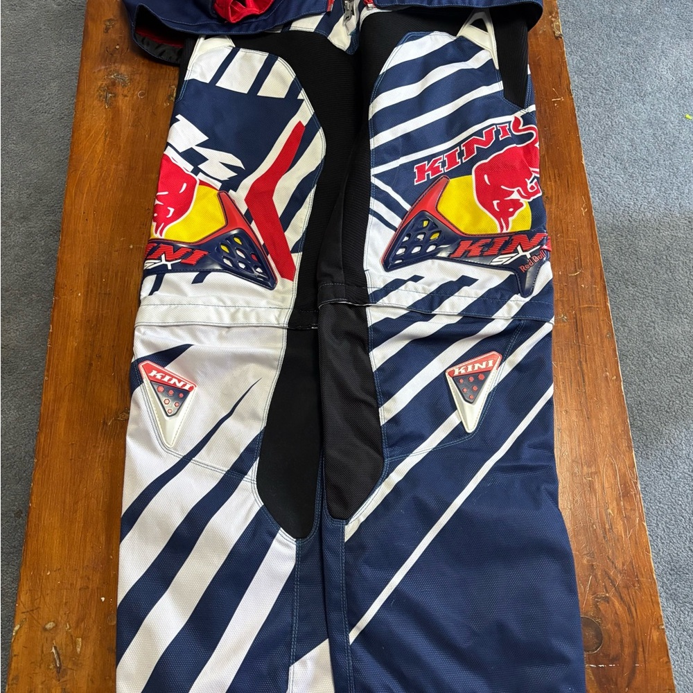 Kini Red Bull Men's Performance Jacket - Blue and White